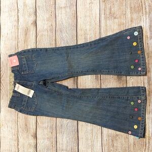 Brand New Gymboree Size 6 Jeans With Bottom Accents